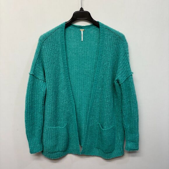 Free People Sweaters - Free People Women Open Front Cardigan Sweater Top Size Small Alpaca C031 -22